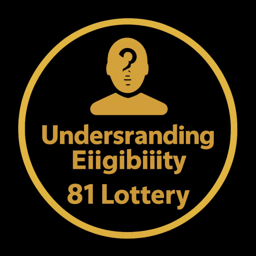 An icon symbolizing guidance on 81 Lottery eligibility.