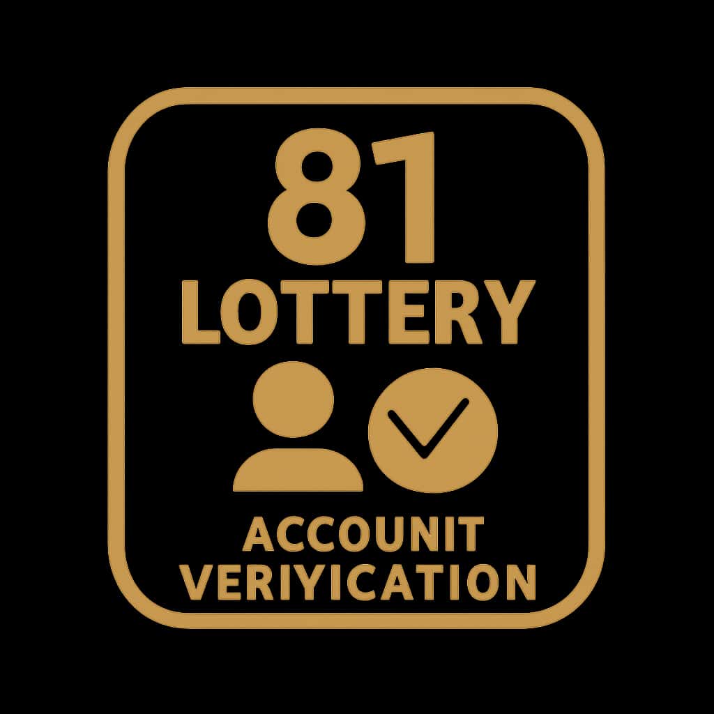 Icon representing 81 Lottery Account Verification.