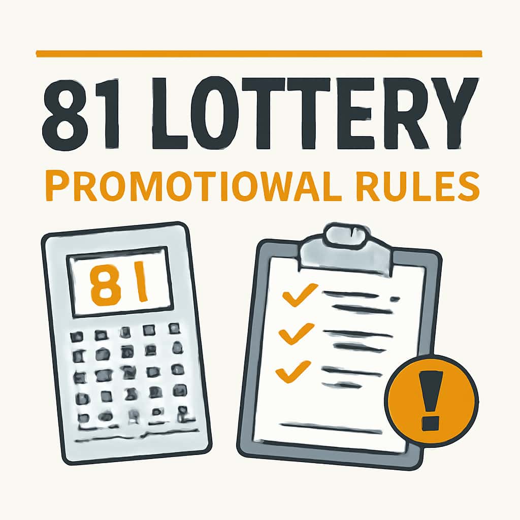 An educational diagram related to 81 Lottery Promotional Rules.