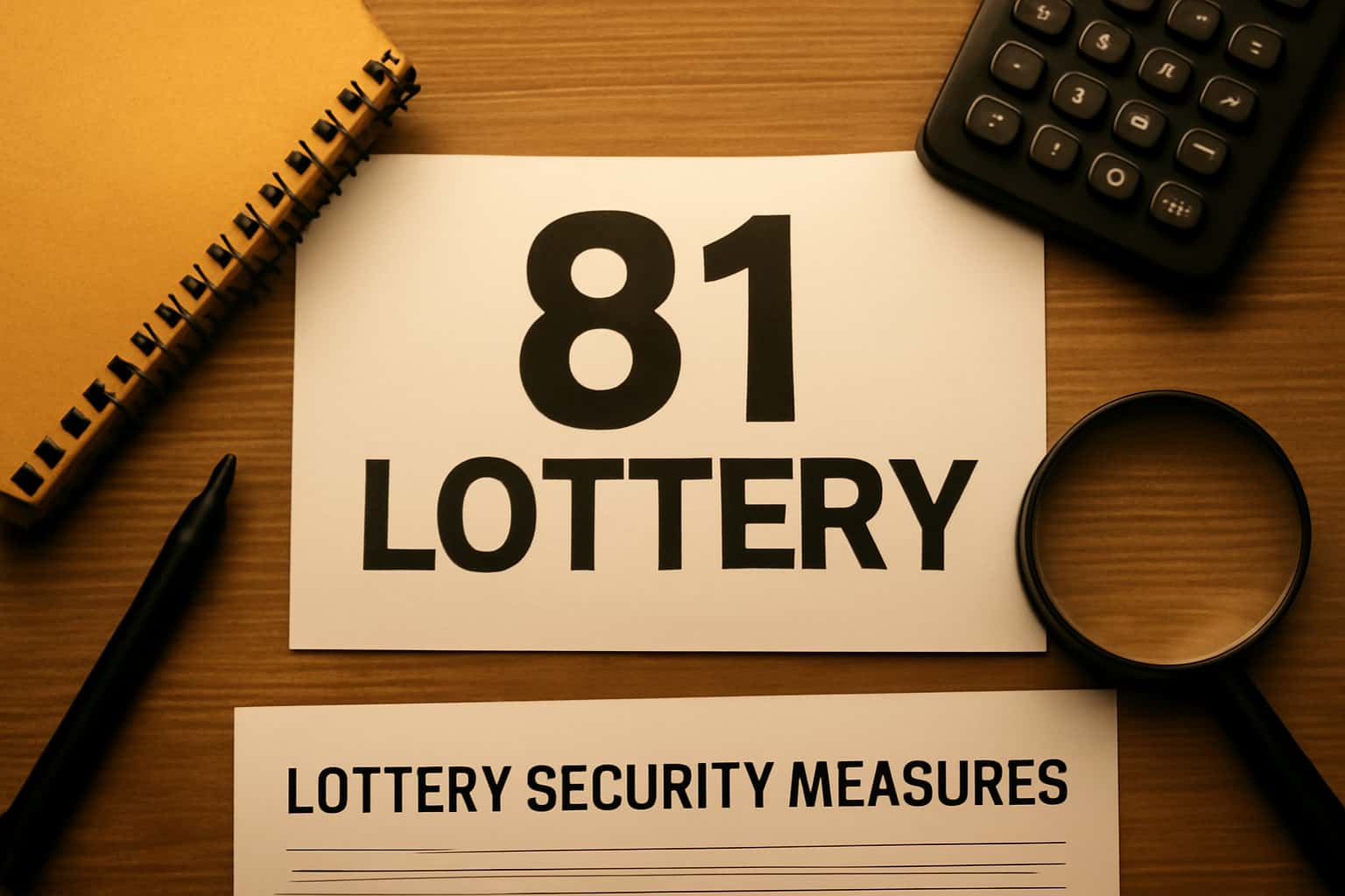 A visual representation of 81 Lottery Security Measures, highlighting safety protocols.